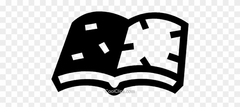 Open Book Royalty Free Vector Clip Art Illustration - Open Book Royalty Free Vector Clip Art Illustration #1686058