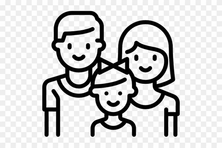 Family - Happy Family Easy Drawing #1686232