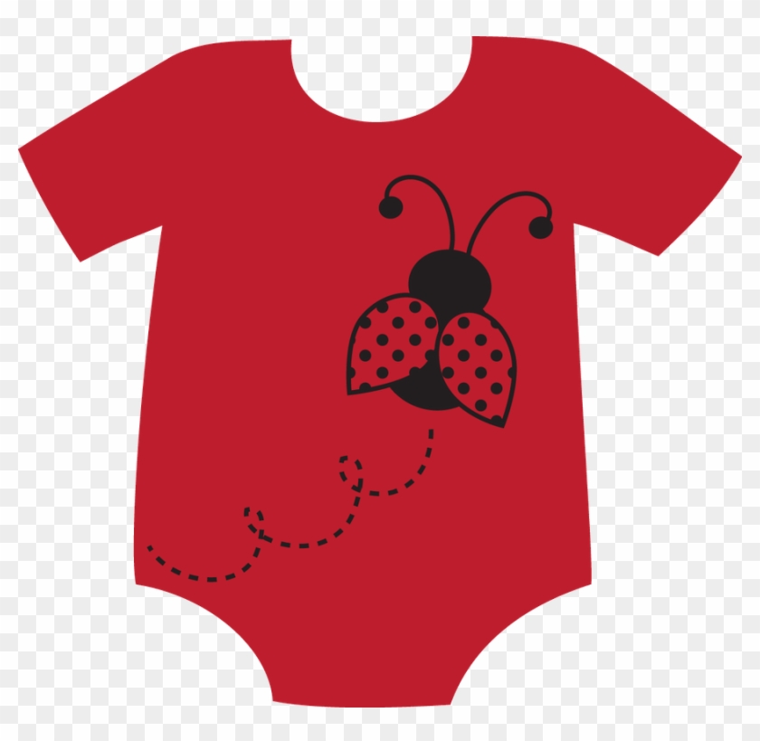 Red Clipart Baby Onesie Transparent Free - Clip Art #1686311