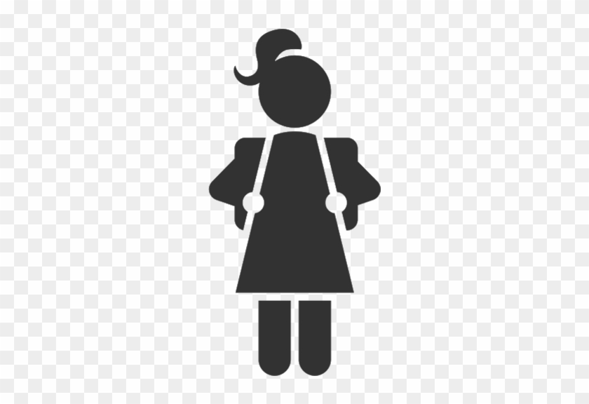 The Waitress And The Sailor - Girl Going To School Icon #1686382