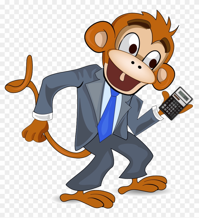 Cartoon Monkey For One Project - Cartoon #1686409