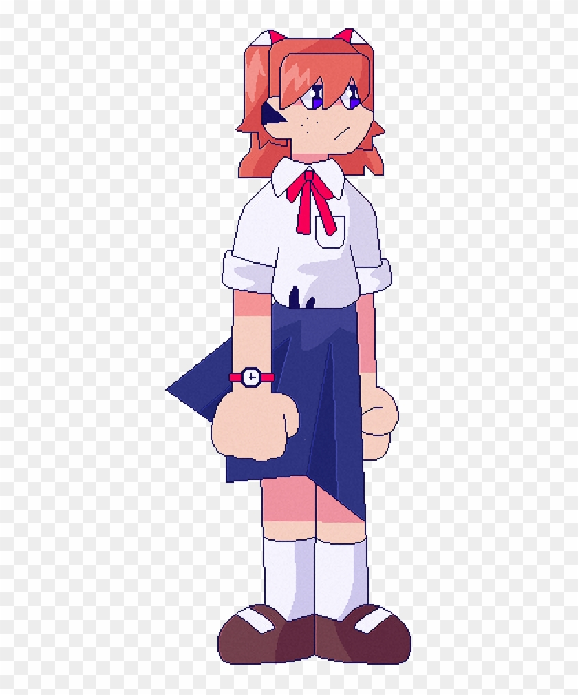 “concept Art Asuka Looks Like A Nerd ” - Cartoon #1686625