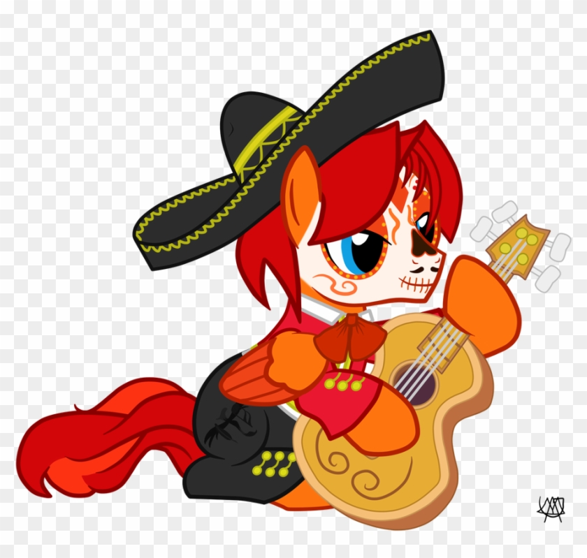 Golden Fox As 'pedro Infante' - Cartoon #1686700