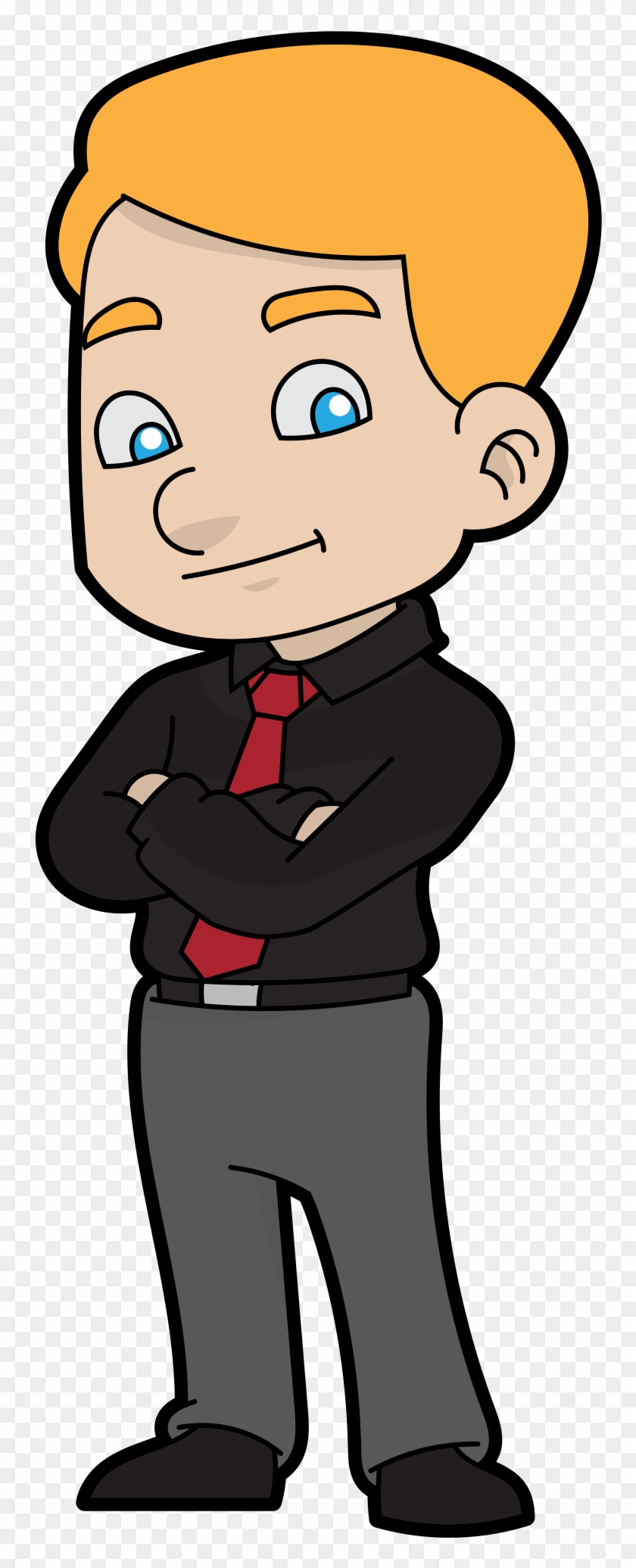 Help Clipart Nice Person - Business Man Cartoons #1686726