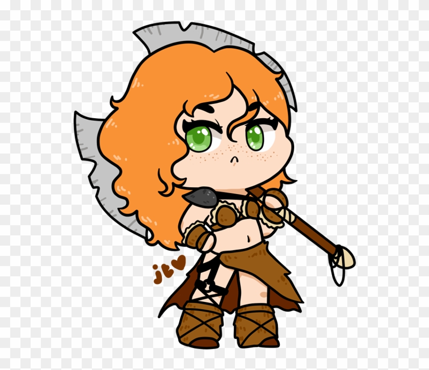 Chibi By Xnekorux On Deviantart - Diablo 3 Barbarian Chibi #1686962