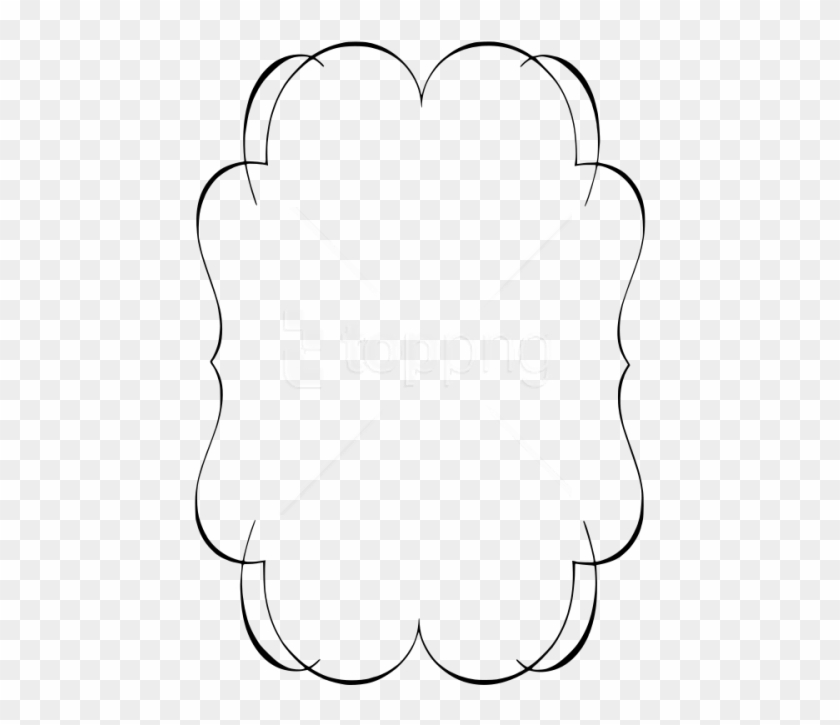 Free Png White Border Frame Png - Clip Art Frames #1686976
