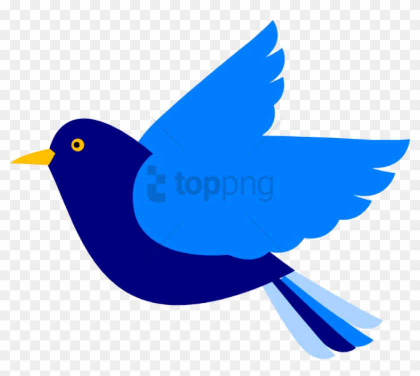 Free Png Download Blue Bird Png Images Background Png - Fly Bird Clipart Png #1687018
