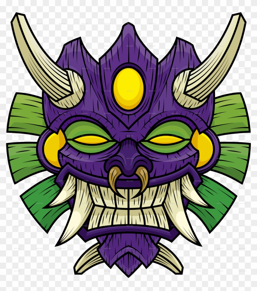 Discover Ideas About Tiki Mask - Cartoon #1687221