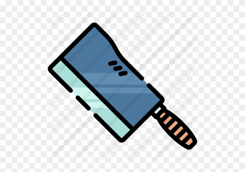 Butcher Knife Free Icon - Butcher Knife Free Icon #1688183