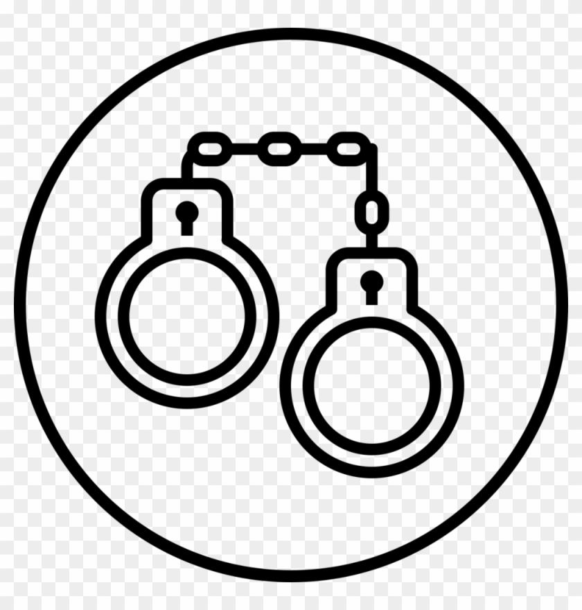 Handcuffs Clipart Criminal Justice - Breaking The Law Icons #1688255