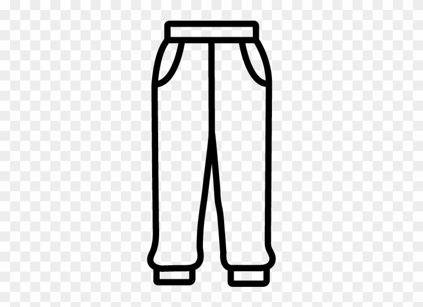 Jogging Pants Clipart Black And White , Png Download - Jogging Pants Clipart Black And White #1688426