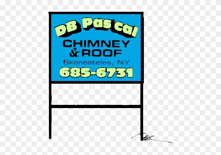 Db Pascal Roofing Sign Skaneateles - Db Pascal Roofing Sign Skaneateles #1689592