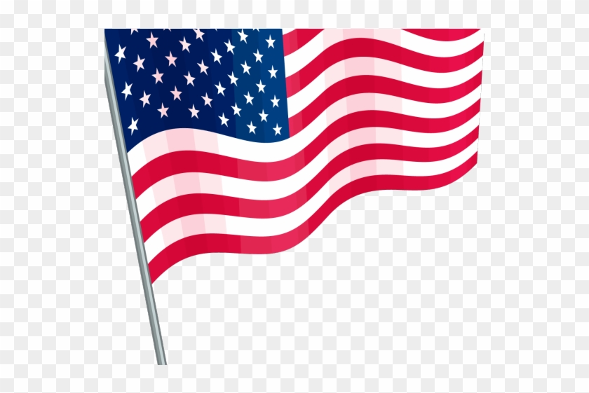 United States Clipart Vector - American Flag Clip Art #1689708