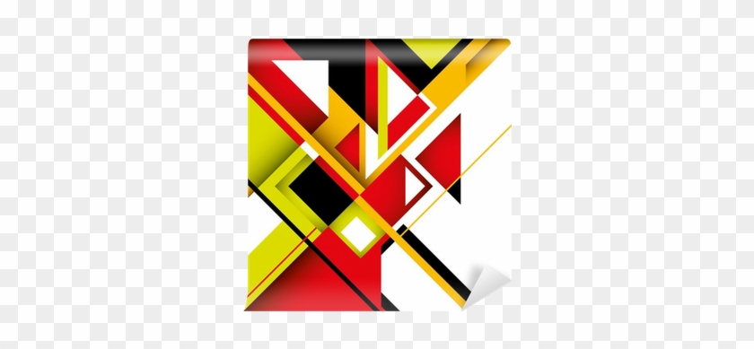 Colorful Graphic With Geometric Abstract Shapes - Formes Graphique #1689965