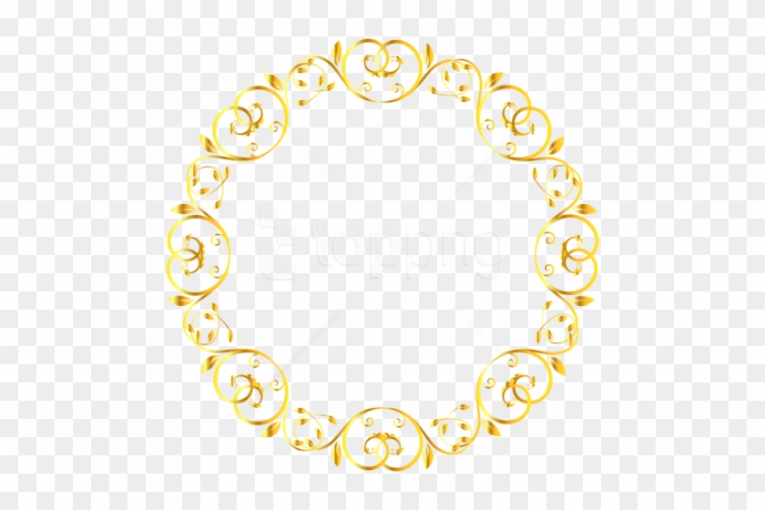 Free Png Download Decorative Round Border Frame Clipart - Cute Borders S #1690806