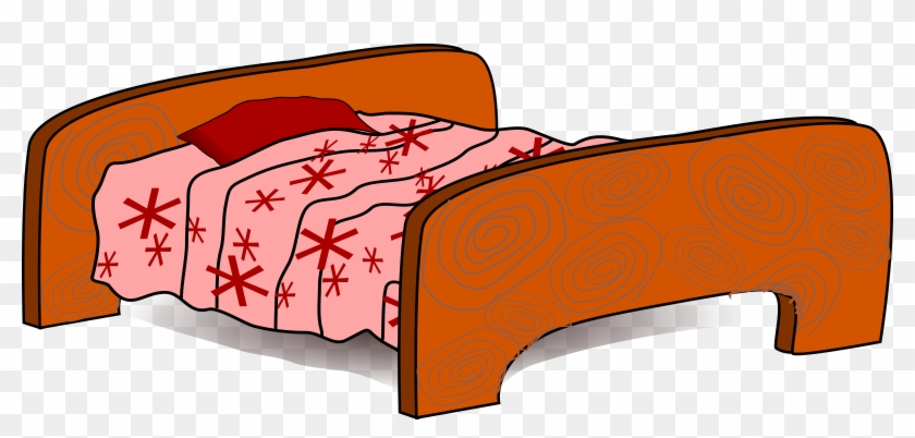 Clipart Bed - Big Bed Clip Art #1690985