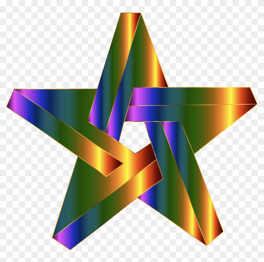 Optical Illusion Optics Remix Star - Optical Illusion Star #1691086