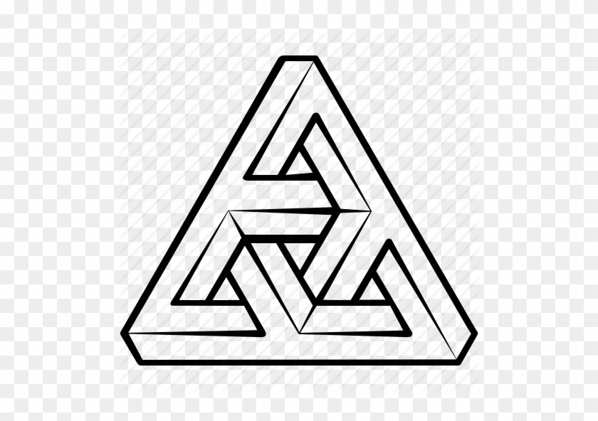 512 X 512 3 - Impossible Shape Coloring Pages #1691090