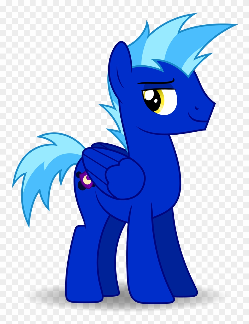 Mid'knight The Jock By - Mlp Fim Pegasus Male #1691400