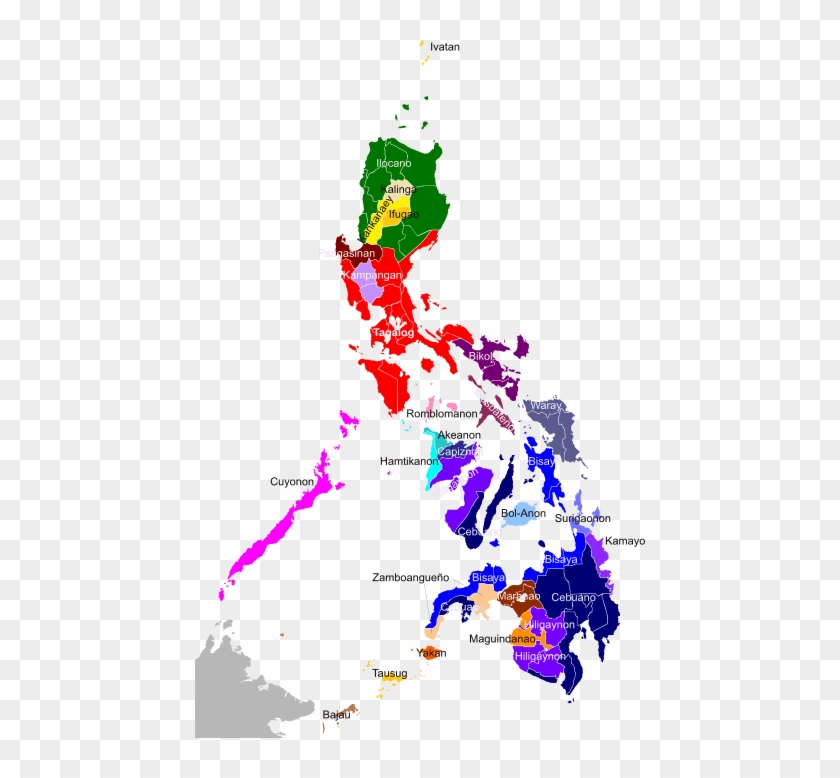Ethnic Groups - Map Philippines Location Volcano Cabaluyan #1691507