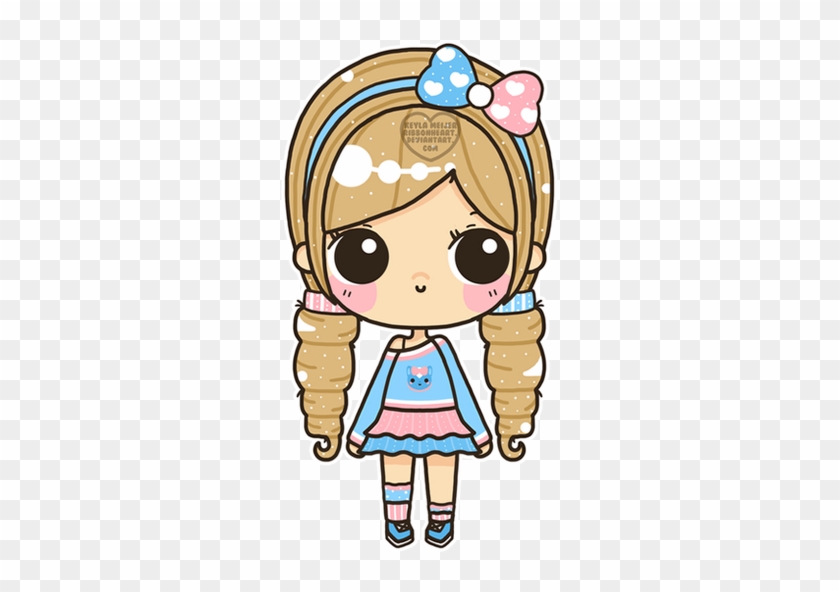 Bonequinhas Kawaii Com Fundos Transparentes Png Lindas - Cute Kawaii Girl #1692520