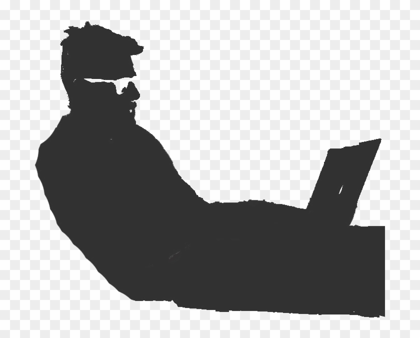 Chris On Seat Sihouttee Favicon - Silhouette #1692552