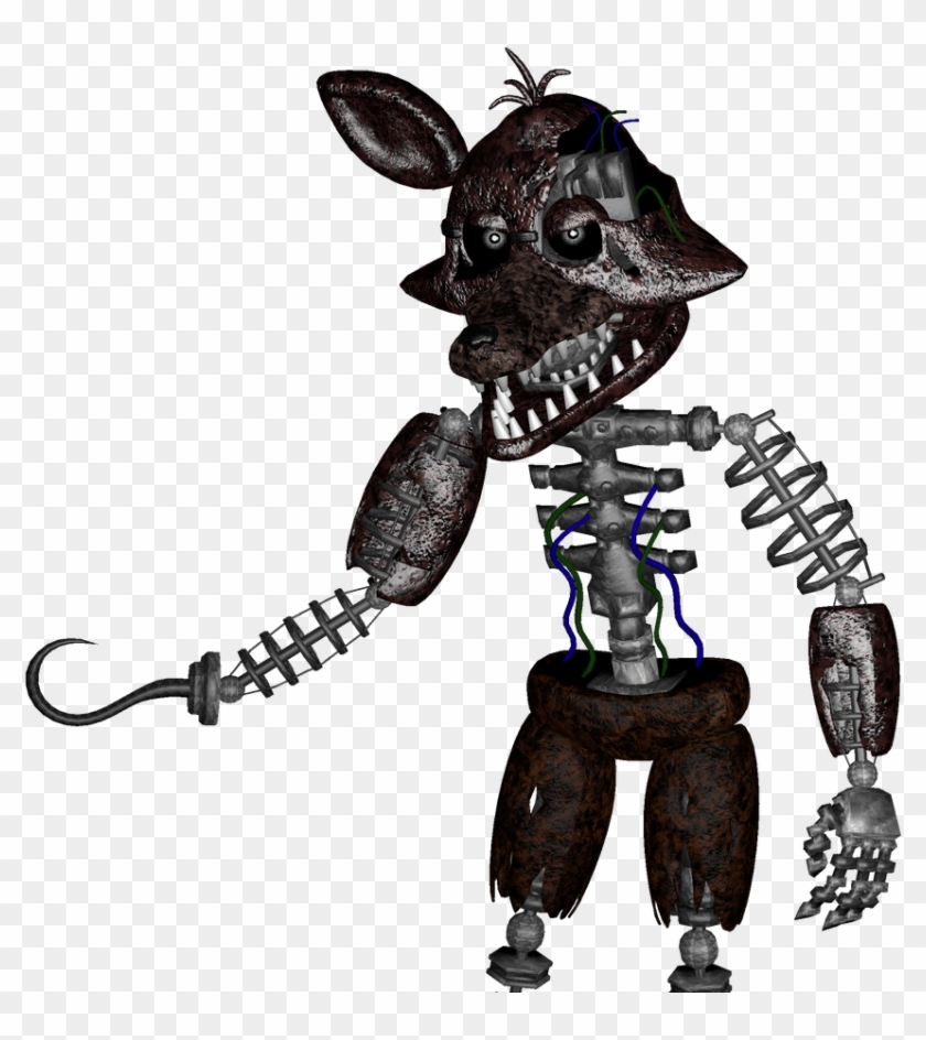 Ignited Foxy [render] By Arrancon On Deviantart - Five Nights At Freddy's Ignited Foxy #1692561