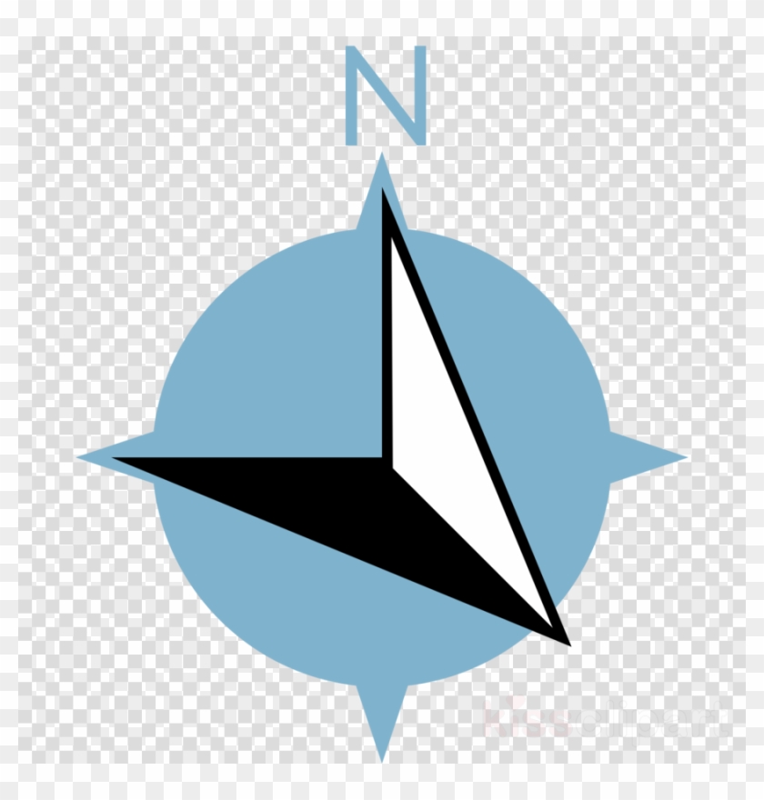 North Points Clipart North Points Of The Compass - Transparent White Chat Icon #1693069