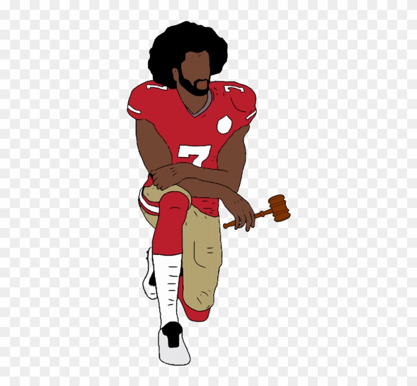 Colin Kaepernick Kneeling Cartoon - Colin Kaepernick Kneeling Cartoon #1693381