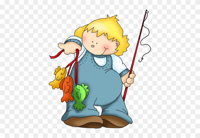 Fishing Kids Fish Clipart, Going Fishing, Fish Camp, - Fisherman Transparent Background Cartoons #1693494