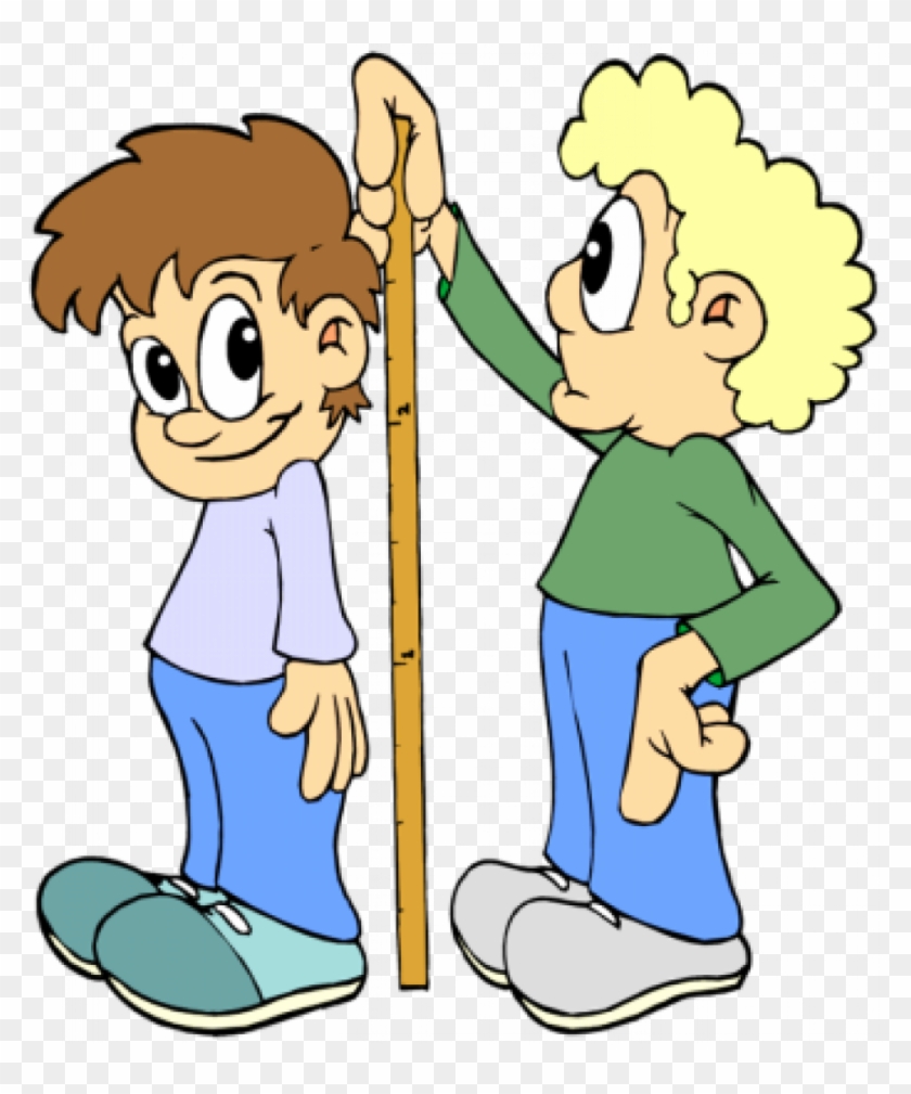 Kid Measuring Clip Art - Measuring Height Clipart #1693612