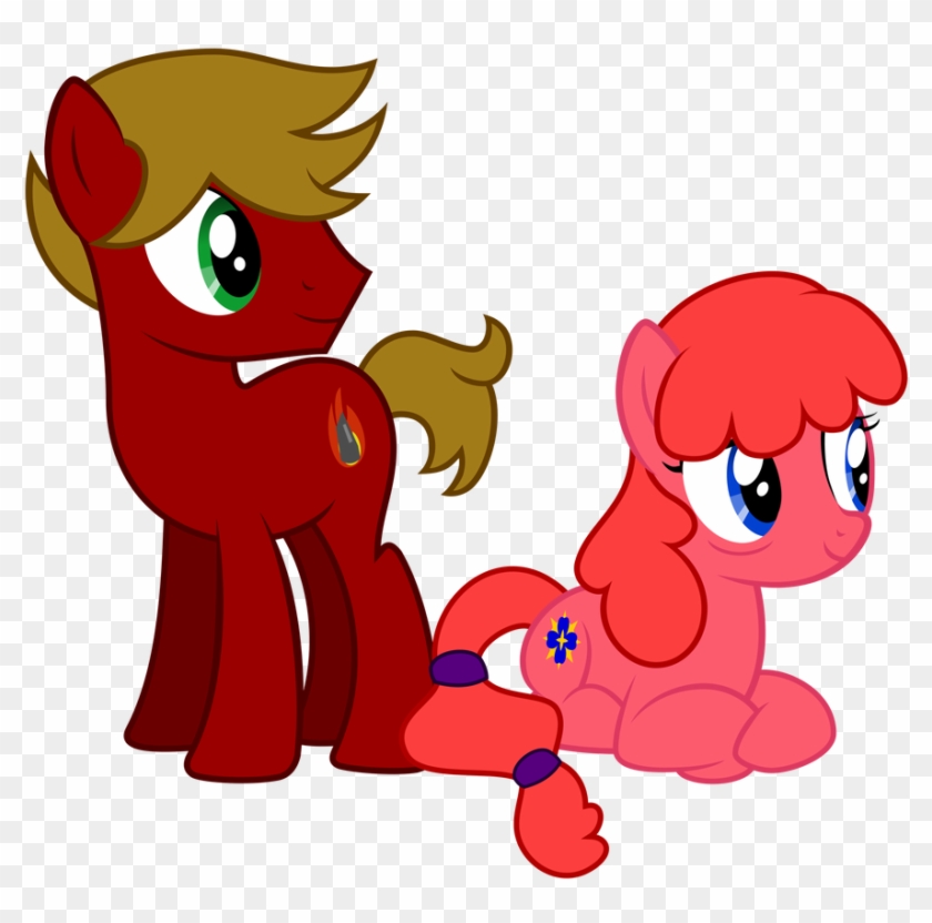Iris And Flint Mustang By Pilot231 - Cartoon #1693642