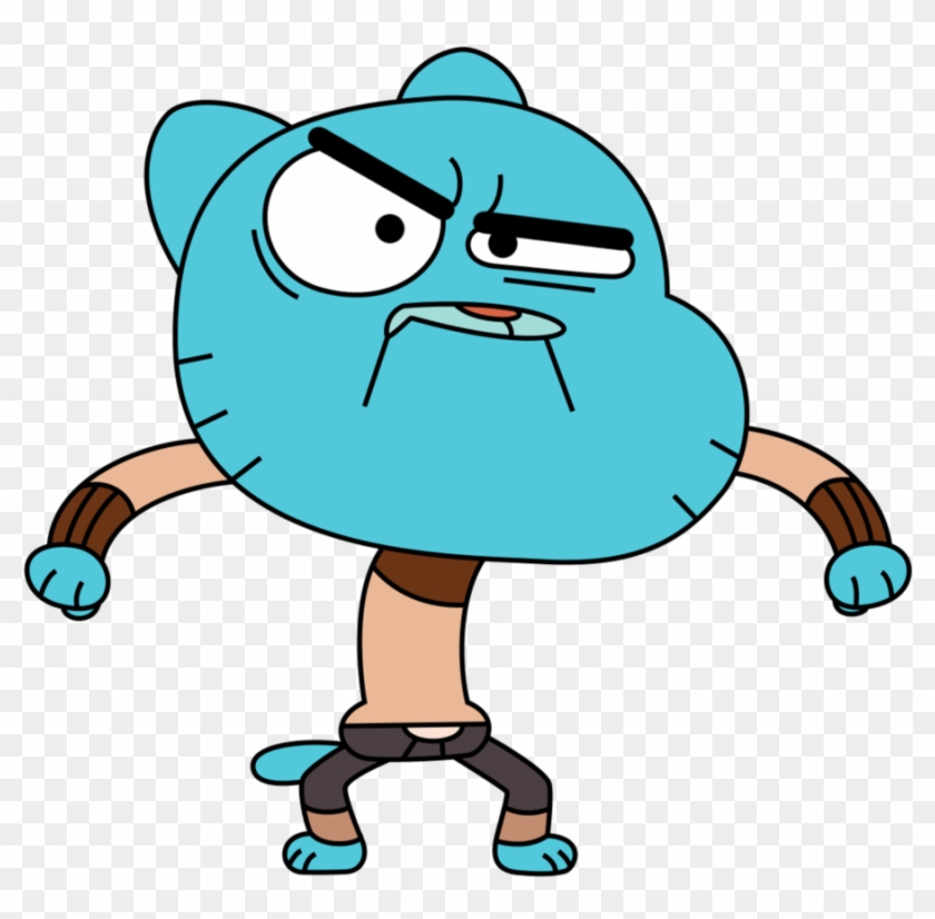 Clipart Resolution 924*864 - Amazing World Of Gumball Gumball Scared #1693906