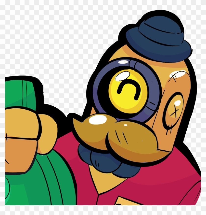 Skins Clip Clipart - Barley Brawl Stars Desenho #1694285