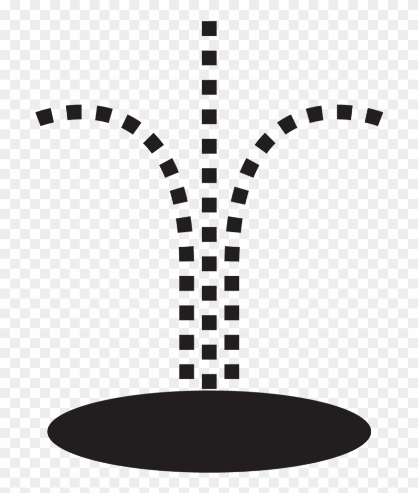 Fountain Clipart Spray Park - Cross #1694518