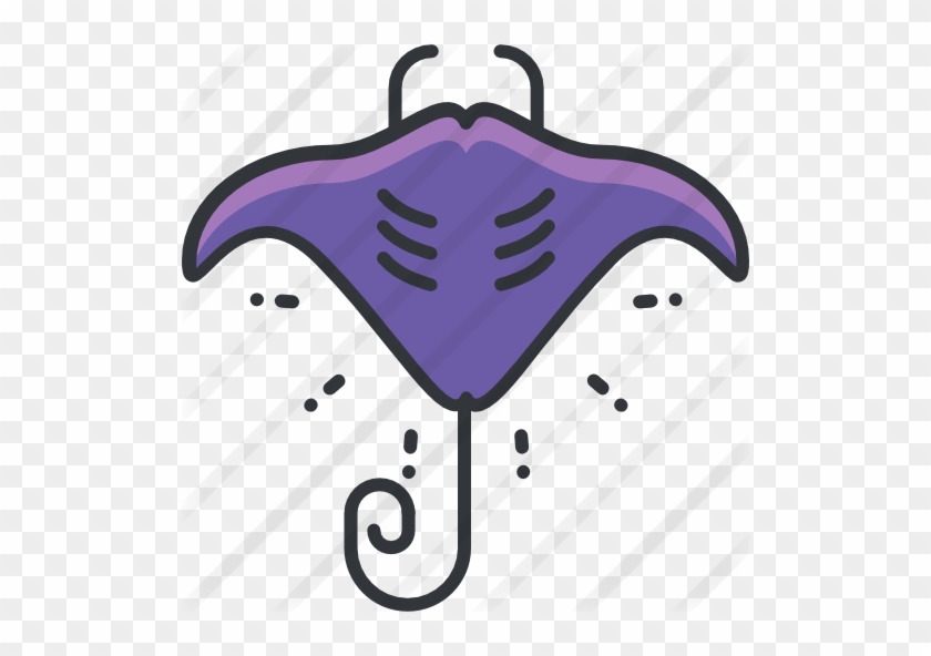 Manta Ray Free Icon - Manta Ray Free Icon #1695224