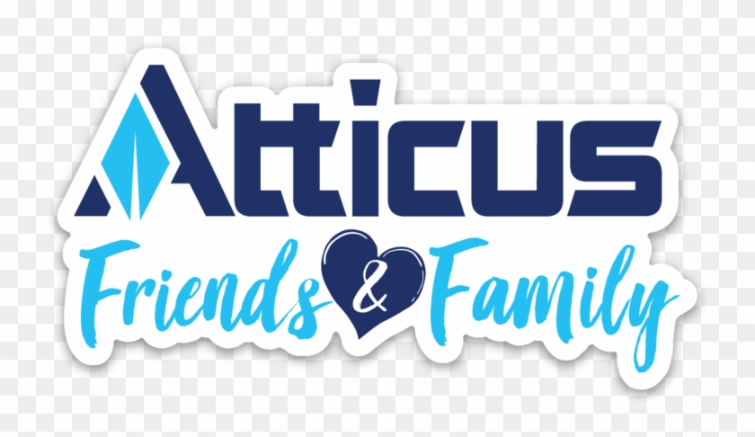 Atticus Friends & Family Sticker - Atticus Friends & Family Sticker #1695397