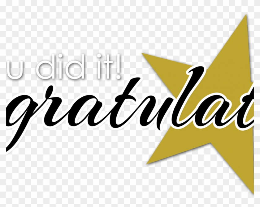 Congratulations Graduation Clip Art - Congratulations You Did #1695694