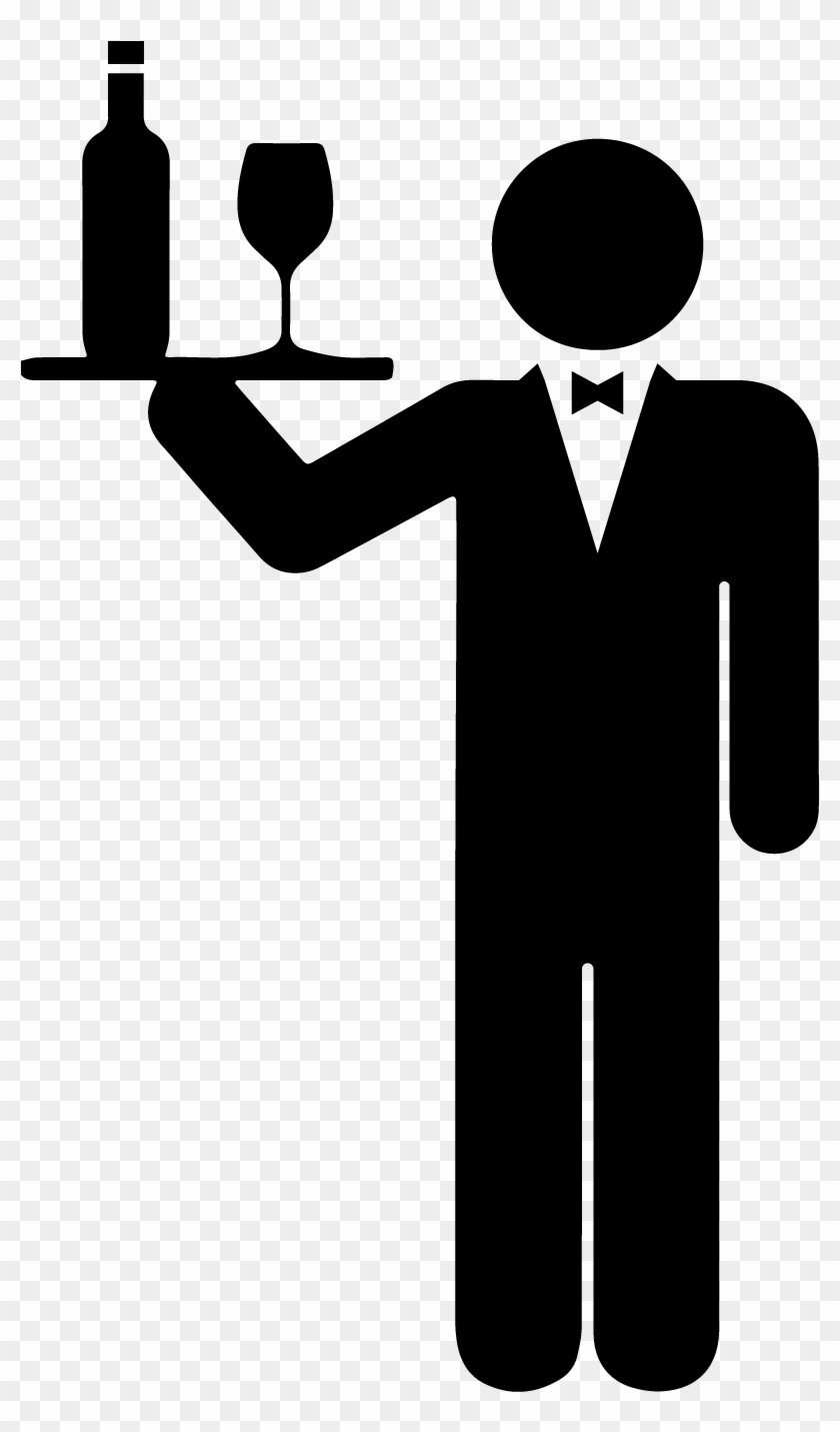 Bartenders - Kellner Piktogramm #1695737