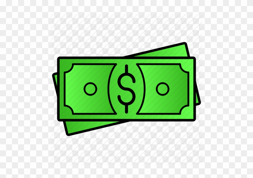 Cash Clipart Paper Money - Airlines Tickets Clipart #1695749