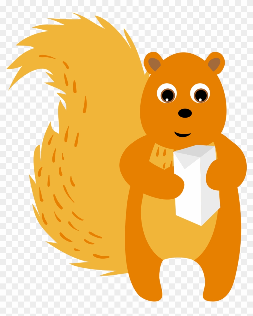 Squirrel - Cartoon #1695868