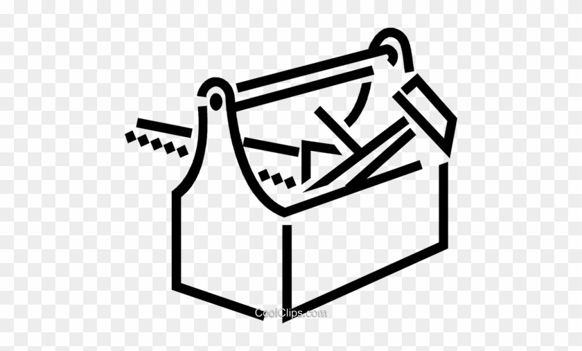 Toolbox Royalty Free Vector Clip Art Illustration - Toolbox Royalty Free Vector Clip Art Illustration #1695885