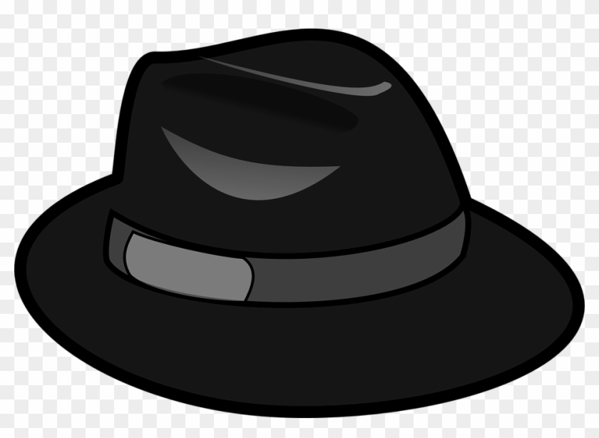 File Hat Png Wikimedia - Black Hat Clipart #1695914