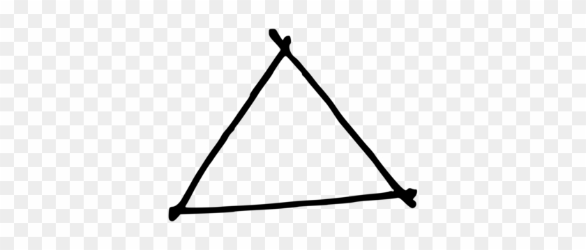 Drawing Musical Triangles Computer Icons Download - Sketch Of A Triangle #1696060