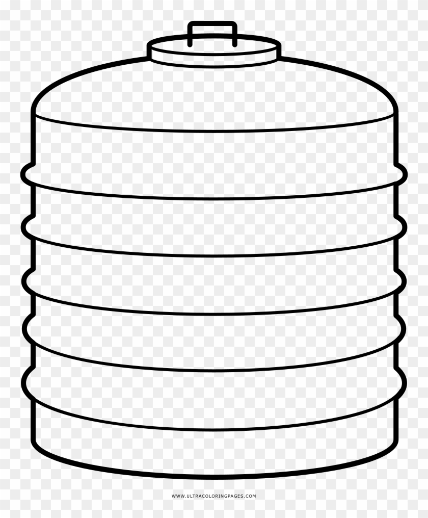 Image Royalty Free Water Tank - Clip Art Water Tank Png #1696389