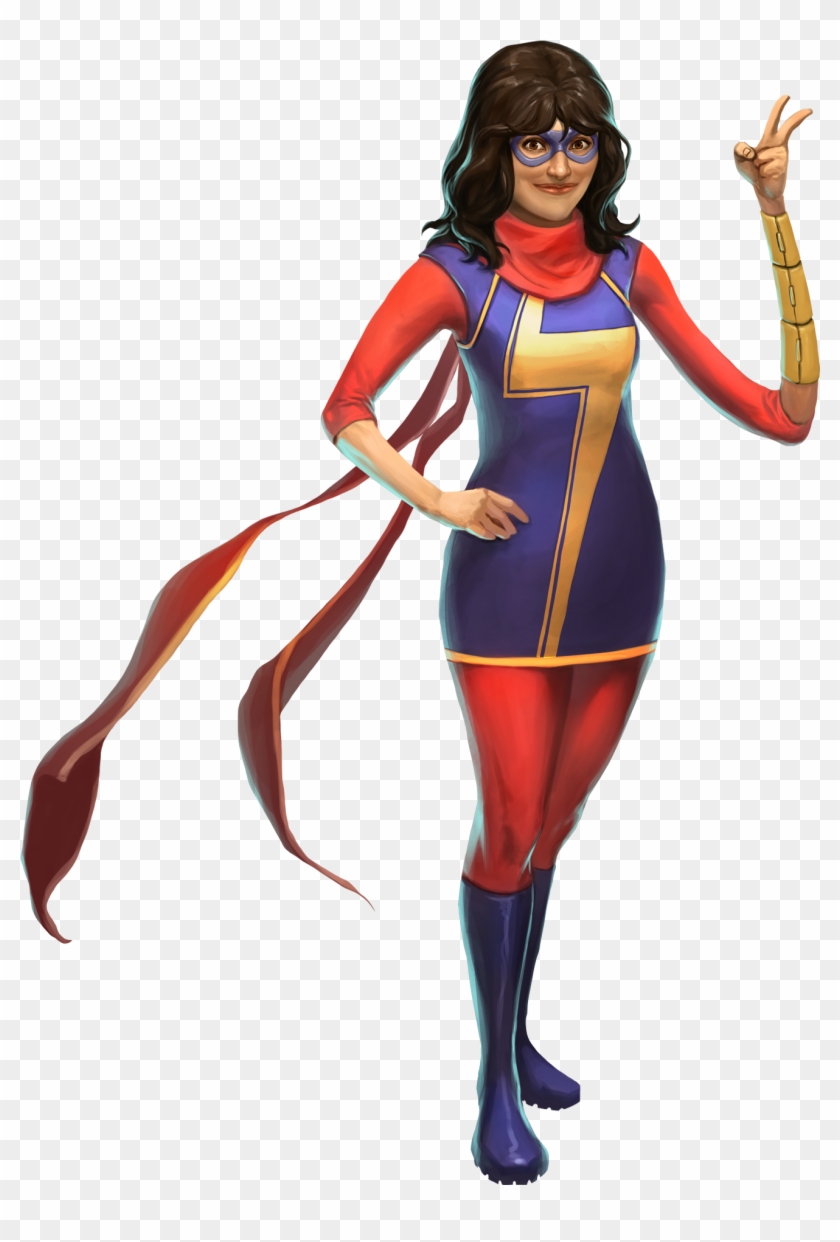 #kamala #khan #clip #art - Ms Marvel Kamala Khan Png #1696434