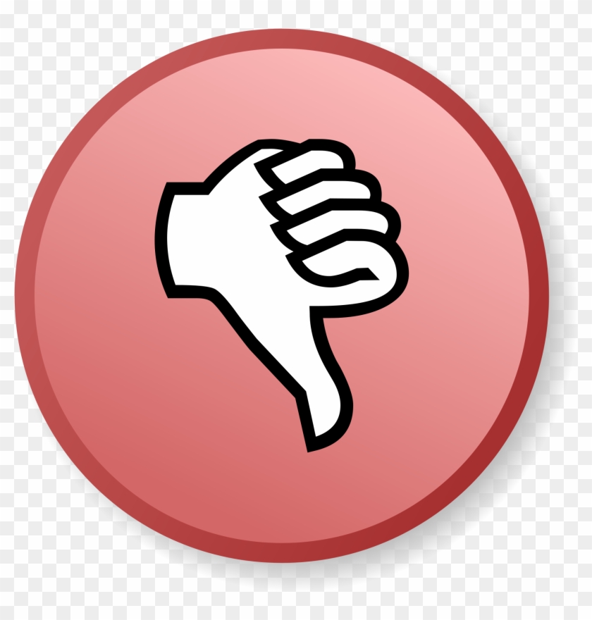 Thumbs Down Transparent #1696527