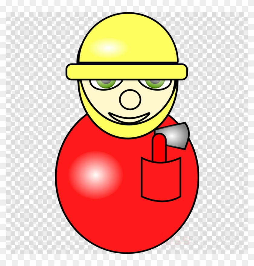 قبعة رجل الاطفاء كرتون Clipart Firefighter Clip Art - Black And White Spotify Logo Png #1696982