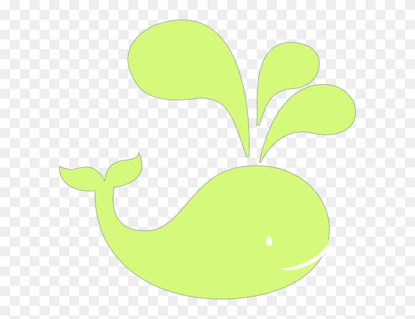 This Free Clip Arts Design Of Green Whale - This Free Clip Arts Design Of Green Whale #1697000