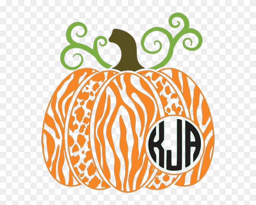 S50072 “ - Pumpkin Monogram Clipart #1698035